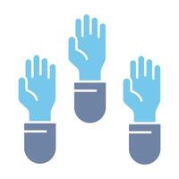 participation concept line icon. Simple element illustration. participation concept outline symbol design. vector
