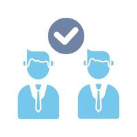 team concept line icon. Simple element illustration. team concept outline symbol design. vector