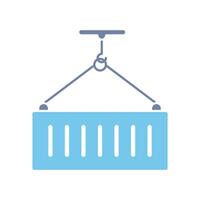 container concept line icon. Simple element illustration. container concept outline symbol design. vector