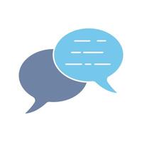 speech bubble concept line icon. Simple element illustration. speech bubble concept outline symbol design. vector