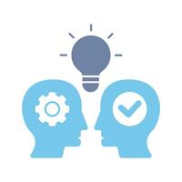 mentoring concept line icon. Simple element illustration. mentoring concept outline symbol design. vector