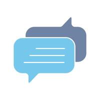 chat concept line icon. Simple element illustration. chat concept outline symbol design. vector