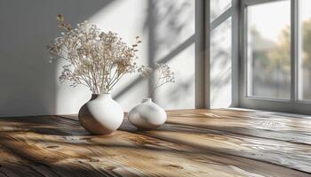 The vases are placed close to each other photo