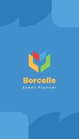 geometric modern event planner business card template