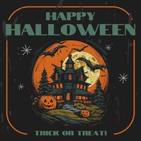 Halloween Greeting for Instagram Post template
