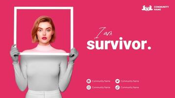 Breast Cancer Survivor Community Page template