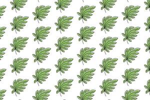 seamless patterns with green leaves of aralia. green aralia leaves pattern background. green aralia leaf seamless pattern. aralia leaves pattern background. vector