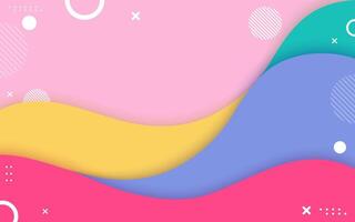 Abstract colorful modern elegant design background. Modern colorful pastel gradient abstract geometric shape. Illustration 10 eps. vector