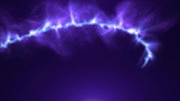 Abstract background of bright magical light particles. Abstract energy neon bright flames with sparkles that sparkle and swirl, 3D animation. particle trail video
