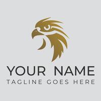 Abstract arch of eagle's head vector