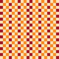 A Bright and Colorful Checkerboard Pattern Featuring Warm and Inviting Tones and Hues vector