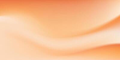 Flowing liquid orange and cream abstract background. Abstract Orange Gradient background. Waves of orange color. Blurred minimal orange gradient. Perfect for autumn or fall, thanksgiving, halloween. vector