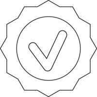 Quality mark black on the white background. Good for design, business, art, documents vector