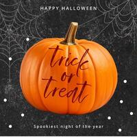 halloween greeting instagram post template ideas