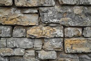 Weathered Stone Wall Texture photo