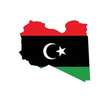 Map of Libya. Libya Map on white background. vector