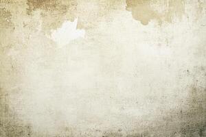 Weathered Concrete Wall Texture with Patches of Paint photo