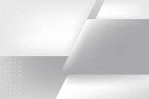 white and gray modern abstract background design vector