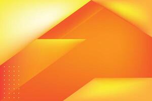 yellow modern abstract background design template vector