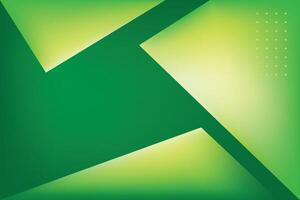 green abstract and modern background design vector