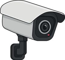 security camera without background vector