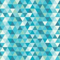A blue and white geometric pattern with triangles vector
