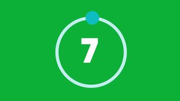 10 seconds count down timer - timer count down video