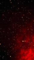 black and red glow Light Leak Burn on Background with Bokeh video