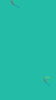 blue red abstract color and style background video