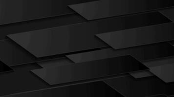 black modern bold simple abstract background video