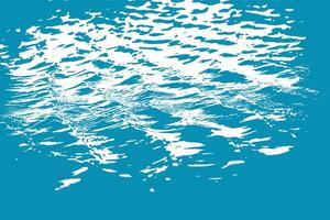 Blue Water Splash and Ripple Background with Abstract Textures - Oceanic, Aqua, and Wave Patterns for Design vector