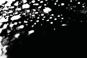 Monochromatic Grunge Splatter Texture with Ink and Dust Particles - Black and White Abstract Design Backgrounds vector