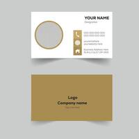 Modern Business Card template design vector