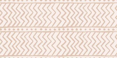 Trendy aesthetic abstract seamless pattern with geometric print. Minimalistic Organic brush stroke, ink texture. Simple design for wallpaper, textile, wrapping, packing, fabric, branding, decoration vector