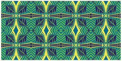 creatively colorful thick lines forming abstract leaves seamless background pattern design vector