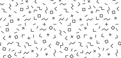 pattern with mosaic geometric shapes seamless vector