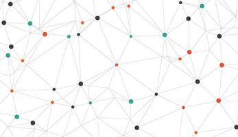 Technological background with dots vector