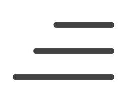 Hamburger menu icon, buttons for website, UI navigation, mobile app, presentation. design elements and user Interface icons. vector