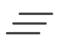 Hamburger menu icon, buttons for website, UI navigation, mobile app, presentation. design elements and user Interface icons. vector