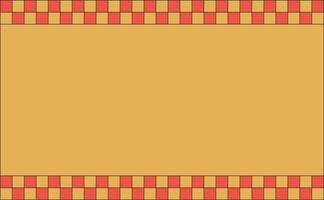 Background checkered pattern repeat retro style unique design vector