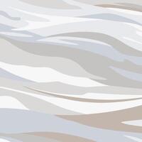 A gray and white abstract background with waves vector