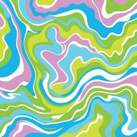 Abstract background with colorful waves vector