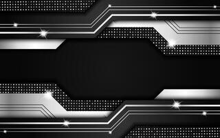 modern futuristic diagonal on dark metallic with silver backgroundmodern futuristic diagonal on dark metallic with silver background vector
