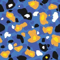 Abstract seamless spotted pattern. Organic shaped speck pattern for printing on fabric. Animal or insect textures vector