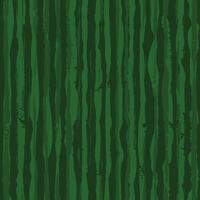 Hand drawn paint stripes, seamless dry brush texture. Stroke pattern with vertical stripes on green background in grunge style vector