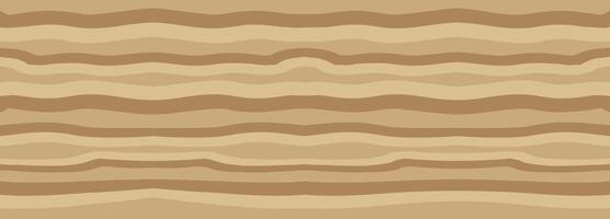Simple light brown wood grain texture template. The structure of the surface of the plywood, natural pattern, with slits vector
