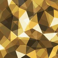 Gold glitter glamour texture. Holiday magical shining background. Sparkling shiny abstract polygonal wrapping paper vector