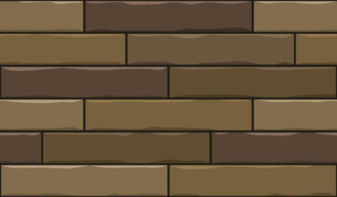Wood parquet board, tiles pattern for interior floor design in top view. Brick masonry with the effect of plasticine. Mosaic brown seamless texture