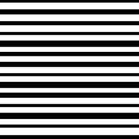 Black and white straight parallel lines. Seamless gradient pattern with horizontal monochrome stripes. Line halftone texture vector
