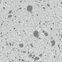 Gray terrazzo seamless texture. Floor tile, polished stone pattern. Marble surface. Abstract background with chaotic stains. vector
